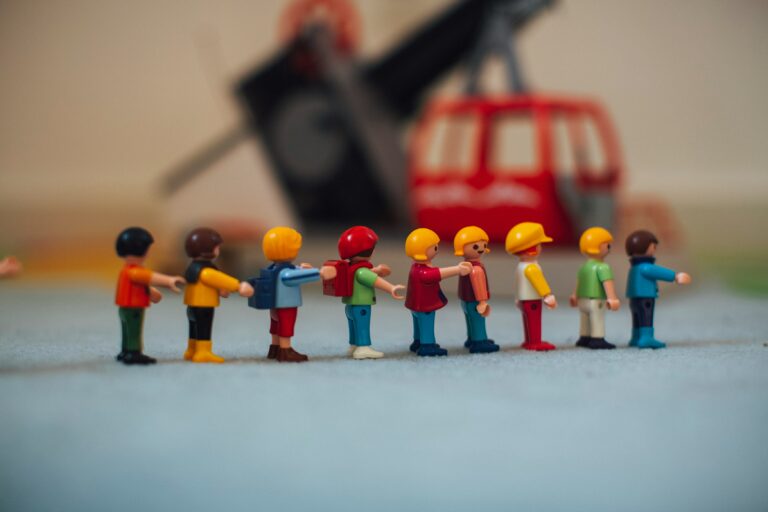 lego figurines lined up